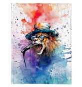 Vocalist’s Velvety Veil Sherpa Blanket